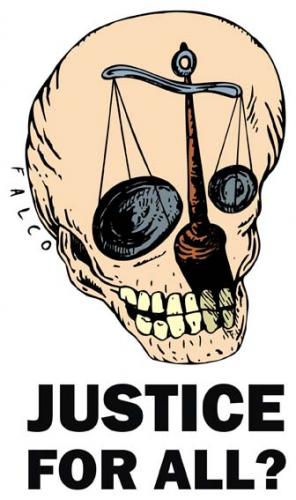 Cartoon: justice (medium) by alexfalcocartoons tagged justice