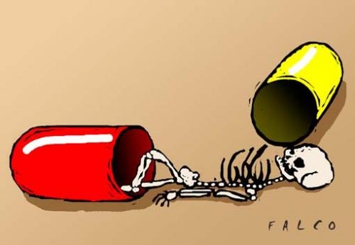 medicine By alexfalcocartoons | Media & Culture Cartoon | TOONPOOL