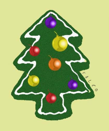 Cartoon: peligrosas navidades (medium) by alexfalcocartoons tagged peligrosas,navidades