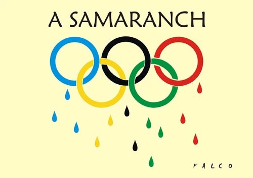Cartoon: Samaranch (medium) by alexfalcocartoons tagged samaranch