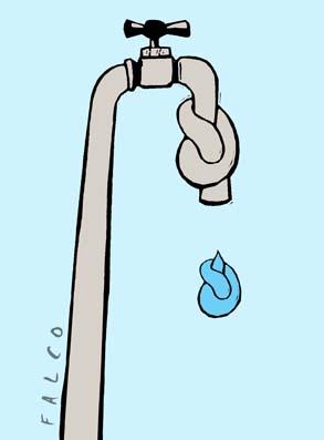 Cartoon: water (medium) by alexfalcocartoons tagged water