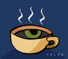 Cartoon: coffee (small) by alexfalcocartoons tagged coffee