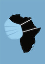 Cartoon: Covid in Africa (small) by alexfalcocartoons tagged covid,in,africa