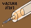 Cartoon: h1v1 (small) by alexfalcocartoons tagged h1v1