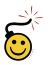 Cartoon: happybomb (small) by alexfalcocartoons tagged happybomb