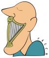 Cartoon: harp (small) by alexfalcocartoons tagged harp