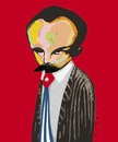 Cartoon: Jose Marti (small) by alexfalcocartoons tagged josemarti cuba