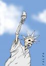 Cartoon: Liberty (small) by alexfalcocartoons tagged liberty