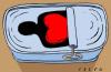 Cartoon: Love inside (small) by alexfalcocartoons tagged heart love can man romantic lover 