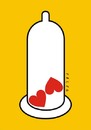 Cartoon: loveprotection (small) by alexfalcocartoons tagged loveprotection