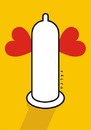 Cartoon: loveprotection (small) by alexfalcocartoons tagged loveprotection