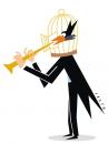 Cartoon: musician (small) by alexfalcocartoons tagged musician