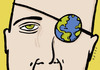 Cartoon: oneyed (small) by alexfalcocartoons tagged oneyed