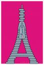 Cartoon: Paris (small) by alexfalcocartoons tagged paris