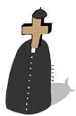 Cartoon: religion (small) by alexfalcocartoons tagged religion