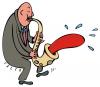 Cartoon: saxo (small) by alexfalcocartoons tagged saxo