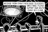 Cartoon: China radio telescope (small) by sinann tagged china,radio,telescope,south,sea,claim