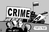 Cartoon: Crimea crime (small) by sinann tagged crimea,ukraine,russia,tanks,crime,annex,west