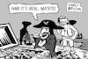 Cartoon: Early bitcoin (small) by sinann tagged bitcoin,pirates,coins