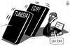 Cartoon: Egypt online crackdown (small) by sinann tagged egypt,online,internet,crackdown