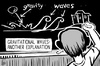 Cartoon: Gravitational waves (small) by sinann tagged gravitational,waves