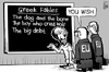 Cartoon: Greek fable (small) by sinann tagged greek,fable,debt