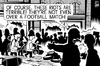 Cartoon: London riots (small) by sinann tagged london,riots,football,match