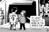 Cartoon: Suarez mark (small) by sinann tagged luis,suarez,bite,world,cup,mark