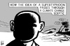 Cartoon: Supertyphoon sceptic (small) by sinann tagged typhoon,supertyphoon,sceptic,climate,change
