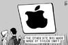 Cartoon: Taylor Swift Apple bite (small) by sinann tagged taylor,swift,apple,bite