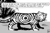 Cartoon: Year of the Endangered Tiger (small) by sinann tagged year,of,the,tiger,endangered,stripes