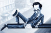 Cartoon: HAROLD LLOYD (small) by ALEX gb tagged harold,lloyd,silent,movies,actor,comedy