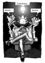 Cartoon: CINEMASCOPE (small) by ALEX gb tagged movies,cinemascope,audience,theater