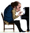 Cartoon: GLENN GOULD (small) by ALEX gb tagged glenn,gould