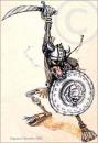 Cartoon: ORCH (small) by Ingemar tagged monster,orchs,warrior,fantasy