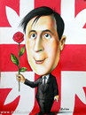 Cartoon: Micheil Saakashvili (small) by zaliko tagged zaliko