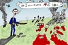 Cartoon: Bashar Assad will always love yo (small) by laughzilla tagged bashar,assad,whitney,houston,love,song,parody,satire,caricature,political,editorial,cartoon