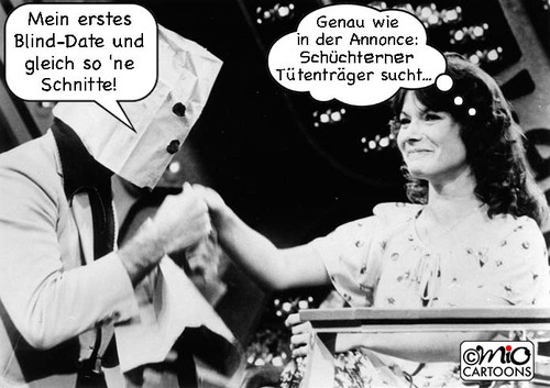 Cartoon: Blind Date (medium) by MiO tagged blind,date,rendevouz,singlebörse,bekanntschaften,flirt