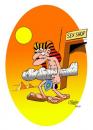 Cartoon: Egypt (small) by Salas tagged egypt,mummy,doll,