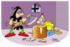 Cartoon: Execution (small) by Salas tagged execution,executioner,death,axe,