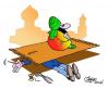 Cartoon: Maintenance (small) by Salas tagged carpet,magic,sew,scissors,