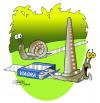 Cartoon: Viagra (small) by Salas tagged viagra snail 