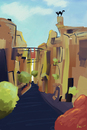 Cartoon: CatStreet (small) by meshall tagged colors