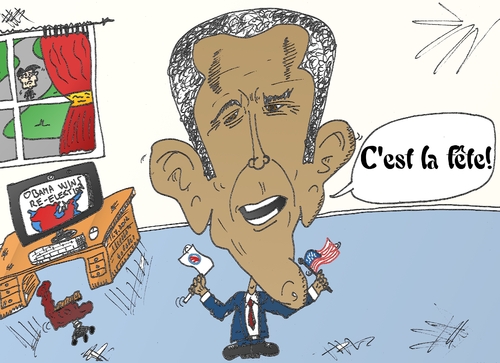 Cartoon: Barack OBAMA en caricature (medium) by BinaryOptions tagged president,barack,obama,politique,caricature,editorial,comique,affaires,optionsclick,binaire,binaires,options,option,trading,trader,tradez,news,infos,nouvelles,actualites,satire