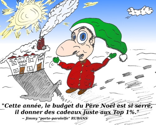 Cartoon: BD du pere noel top 1 pourcent (medium) by BinaryOptions tagged binaires,negociation,options,trader,option,commerciales,optionsclick,elfes,santa,claus,cadeaux,noel,caricature,dessus,financiere,parodie,economie,marchant