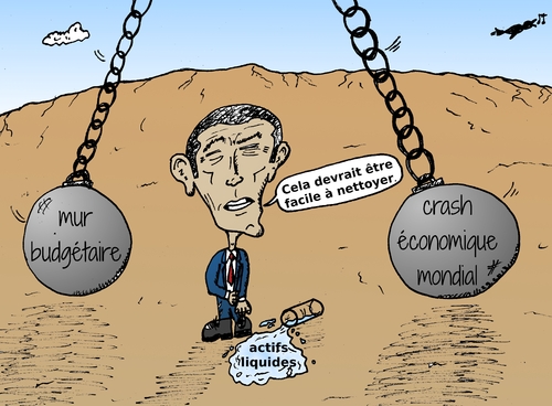 Cartoon: boulets de demolition economique (medium) by BinaryOptions tagged president,obama,economique,demolition,boules,liquidites,etats,unis,amerique,caricature,editoriale,entreprise,financiere,comique,dessin,anime,optionsclick,trader,options,binaires,negociation,option,nouvelles,infos,news,actualites,satire,commerce