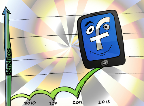 Cartoon: Facebook mobiles revenus sautent (medium) by BinaryOptions tagged benefice,facebook,mobile,pub,publicitaires,actions,actif,boursier,option,binaire,options,binaires,trading,optionsclick,caricature,infos,news,actualites,nouvelles,affaires,financier