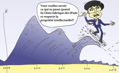 Cartoon: Hu Jintao en caricature (medium) by BinaryOptions tagged chine,hu,jintao,premier,ministre,chinois,vague,croissance,economique,surfer,surfing,surf,ipad,tablette,fiscale,financiere,caricature,politique,editoriale,affaires,comique,dessin,anime,optionsclick,trader,binaires,negociation,options,nouvelles,news,infos,actualites,satire,commerce