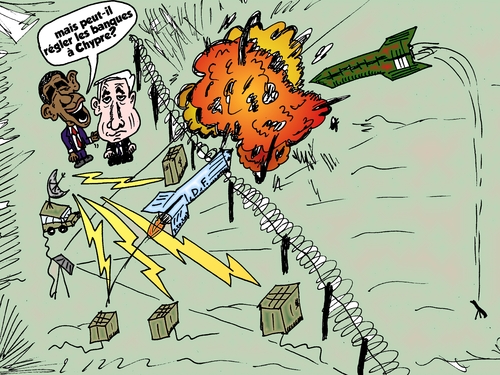 Cartoon: Iron Dome pour banques Chypre (medium) by BinaryOptions tagged obama,netanyahu,chypre,israel,fer,binaire,dome,options,option,trade,editoriale,optionsclick,caricature,financier,affaires,politico,economique,economie,nouvelles,news,infos,actualites,politiques,economiques