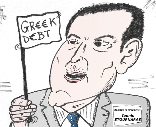 Cartoon: Ma grande grosse caricature grec (medium) by BinaryOptions tagged yannis,stournaras,ministre,grec,finances,gouvernement,financiere,ministere,administration,drapeau,blanc,dette,euro,europe,euros,austerite,caricature,editoriale,dessin,anime,comique,entreprise,optionsclick,trader,trading,tradez,options,binaires,negociation,option,financement,commerce,satire,parodie,news,infos,nouvelles,actualites,economie,humour,economique